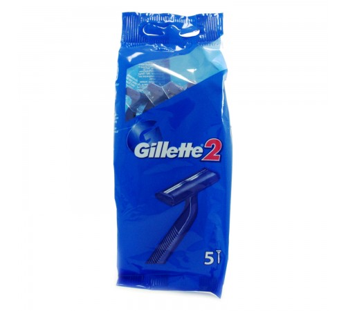 Станок бритвенный одноразовый Gillette 2 (5 шт)