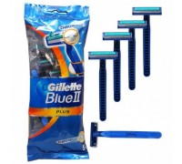 Станок бритвенный одноразовый Gillette Blue II Plus (5 шт)