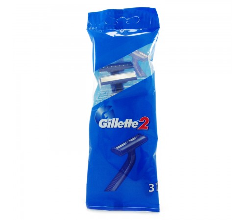 Станок бритвенный одноразовый Gillette 2 (3 шт)