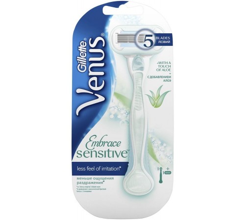 Станок бритвенный Gillette Venus Embrace Sensetive (1 кассета)