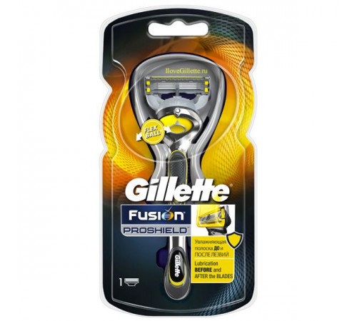 Станок бритвенный Gillette Fusion ProShield + 1кассета