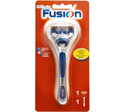 Станок бритвенный Gillette Fusion (1 кассета)