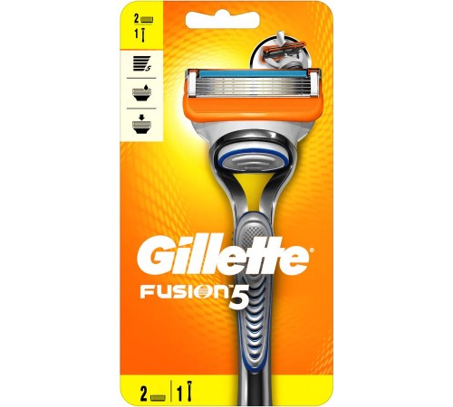 Станок бритвенный Gillette Fusion (2 кассеты)