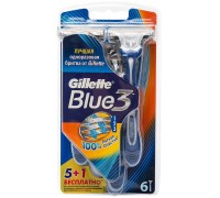 Cтанок бритвенный одноразовый Gillette Blue 3 (6 шт)