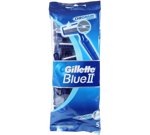 Станок для бритья одноразовый Gillette Blue II (5 шт)