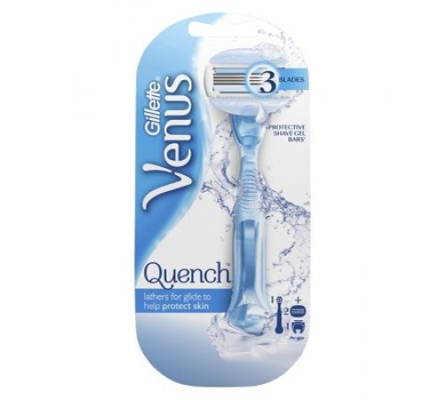 Станок бритвенный женский Gillette Venus Blue (2 кассеты)