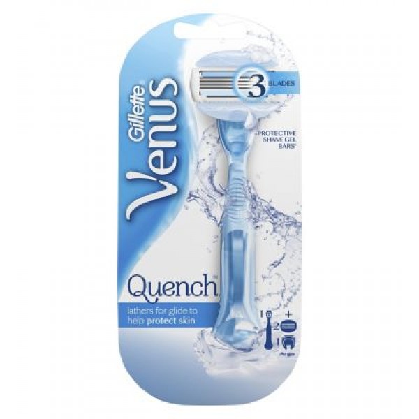 Станок бритвенный женский Gillette Venus Blue (2 кассеты) Станок бритвенный женский Gillette Venus Blue (2 кассеты)