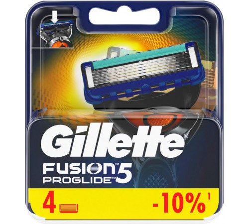 Кассеты для станка Gillette Fusion ProGlide (4 шт)