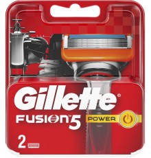 Кассеты для станка Gillette Fusion Power (2 шт)