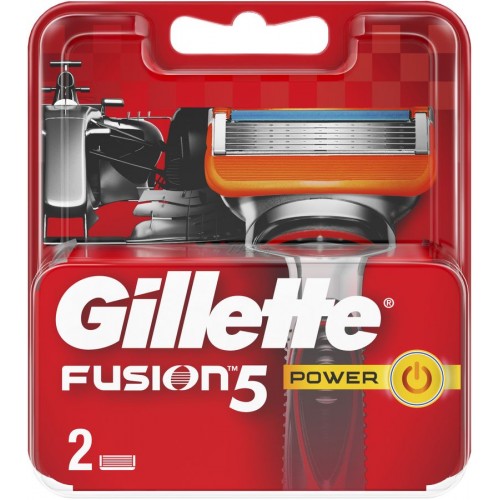 Кассеты для станка Gillette Fusion Power (2 шт)