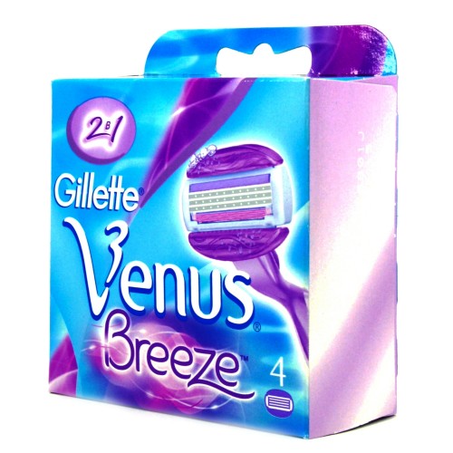 Кассеты для станка Gillette Venus Breeze (4 шт)