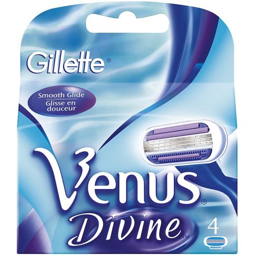 Кассеты для станка Gillette Venus Divine (4 шт)