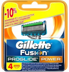 Кассеты для станка Gillette Fusion ProGlide Power (4 шт)