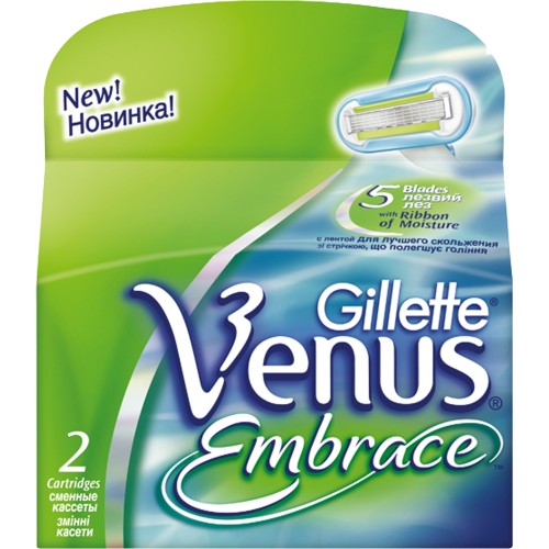 Кассеты для станка Gillette Venus Embrace (2 шт)