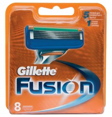 Кассеты для станка Gillette Fusion (8 шт)