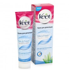 Крем для депиляции Veet для чувствительной кожи Алоэ Вера и Витамин Е (100 мл)