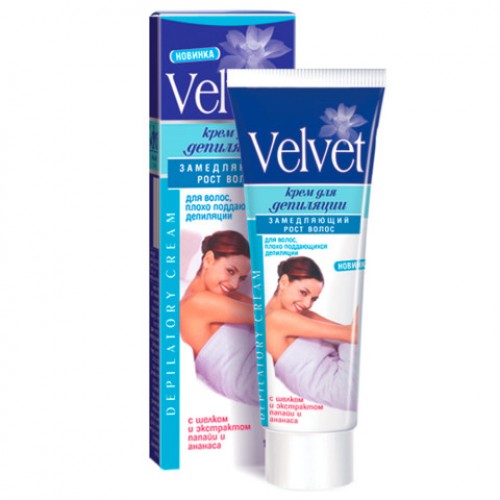 Крем для депиляции Velvet замедляющий рост волос (100 мл)
