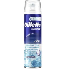 Пена для бритья Gillette Series Sensitive Cool Охлаждающая (250 мл)