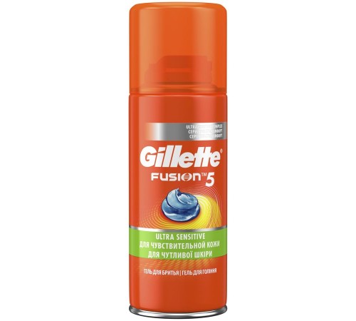 Гель для бритья Gillette Fusion 5 Ultra Sensitive (75 мл)