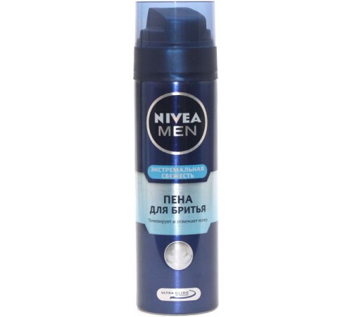 Пена для бритья Nivea Men Экстремальная свежесть (200 мл)