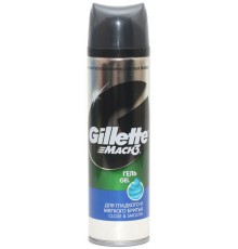 Гель для бритья Gillette Mach-3 Гладкость и мягкость (200 мл)