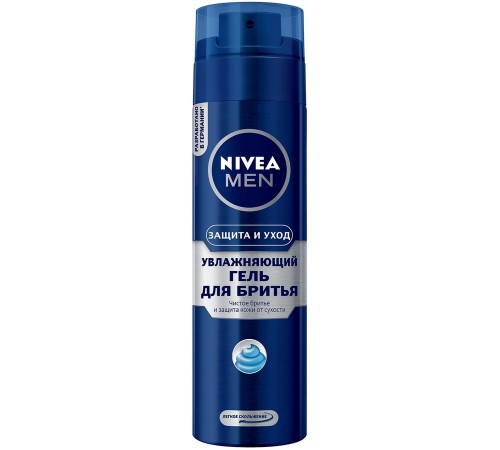 Гель для бритья Nivea Men Классический Увлажняющий (200 мл)