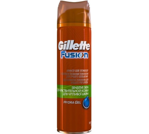 Гель для бритья Gillette Fusion Hydra Gel Sensitive (200 гр)