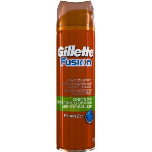 Гель для бритья Gillette Fusion Hydra Gel Sensitive (200 гр)
