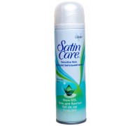 Гель для бритья Gillette Satin Care для чувствительной кожи (200 мл)
