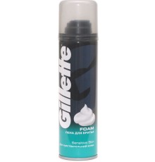 Пена для бритья Gillette Sensitive Skin (200 мл)