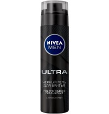 Гель для бритья Nivea Men Ultra Черный (200 мл)