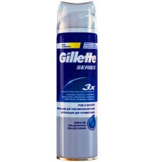 Гель для бритья Gillette Series Sensitive Skin (200 мл)