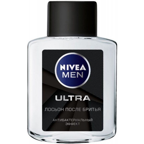 Лосьон после бритья Nivea Men Ultra (100 мл) Лосьон после бритья Nivea Men Ultra (100 мл)