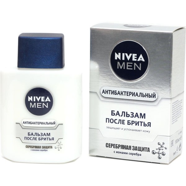 Бальзам после бритья Nivea Men Серебряная защита (100 мл) Бальзам после бритья Nivea Men Серебряная защита (100 мл)
