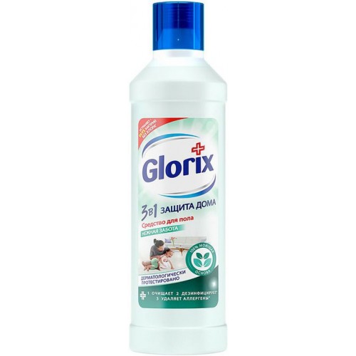 Средство чистящее для пола Glorix Нежная забота (1 л)