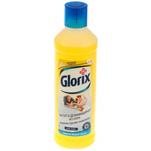 Средство чистящее для пола Glorix Лимонная Энергия (1 л)