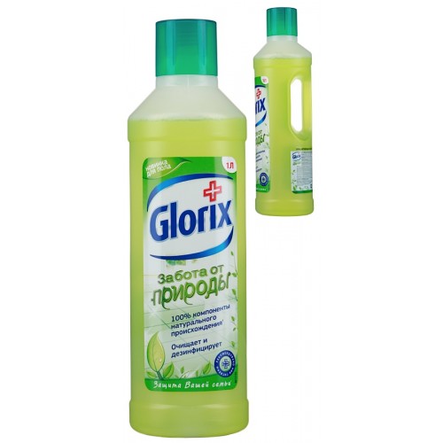 Средство чистящее для пола Glorix Яблоня и Ландыш (1 л)