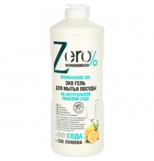 Эко-гель Zero для мытья посуды Пищевая сода (500 мл)