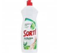 Средство для мытья посуды Sorti Бальзам с Алоэ вера (960 гр)