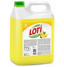Средство для мытья посуды Grass Lori Нежный лимон (5 л)
