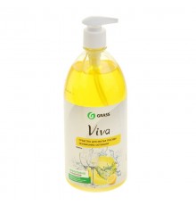 Средство для мытья посуды Grass Viva Лимон с дозатором (1 л)