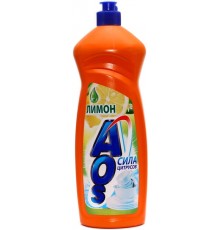 Средство для мытья посуды AOS Лимон (1 л)