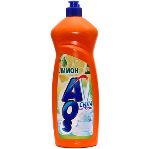 Средство для мытья посуды AOS Лимон (1 л)