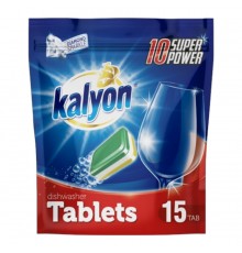 Таблетки для посудомоечной машины Kalyon (15 шт)