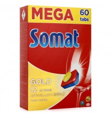 Таблетки для посудомоечных машин Somat Gold (60 шт)