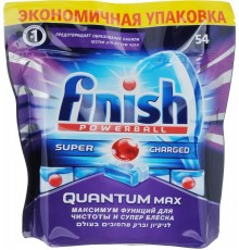 Таблетки для посудомоечных машин Finish Quantum Max (54 шт)