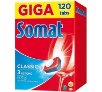 Таблетки для посудомоечной машины Somat Classic (120 шт)