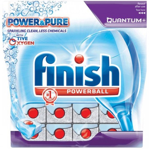 Таблетки для посудомоечных машин Finish Quantum Power&Pure (20 шт)
