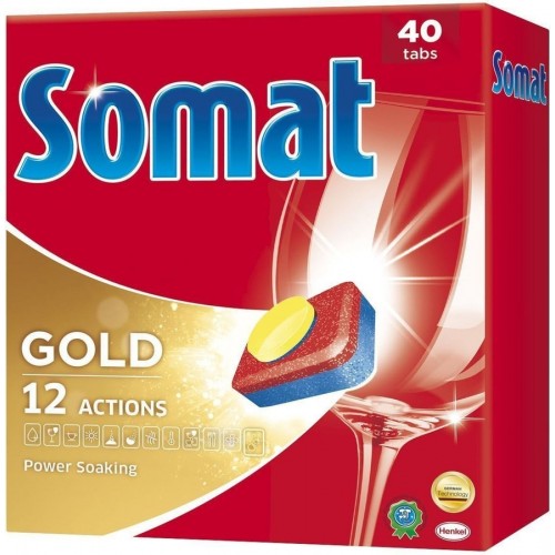 Таблетки для посудомоечных машин Somat Gold (40 шт)