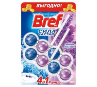 Средство чистящее для унитаза Bref Сила Актив 4в1 Свежесть лаванды (2*50 гр)